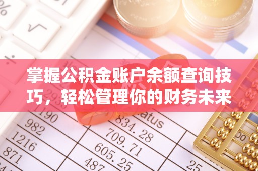 湖西掌握公积金账户余额查询技巧，轻松管理你的财务未来